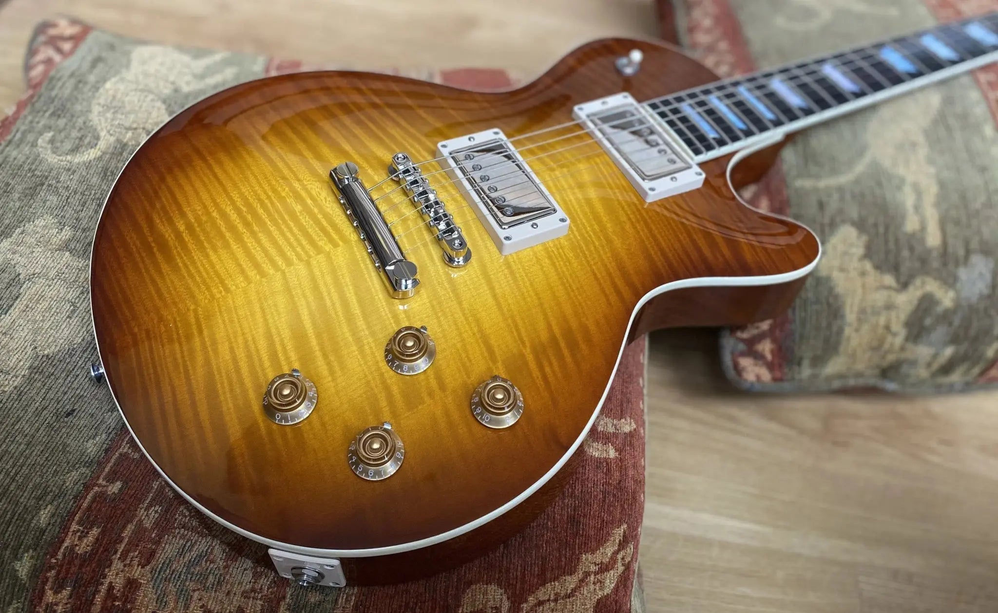 Eastman SB59 GB (Goldburst) (Price inc. Custom Pro Setup Package) - Richards Guitars Of Stratford Upon Avon