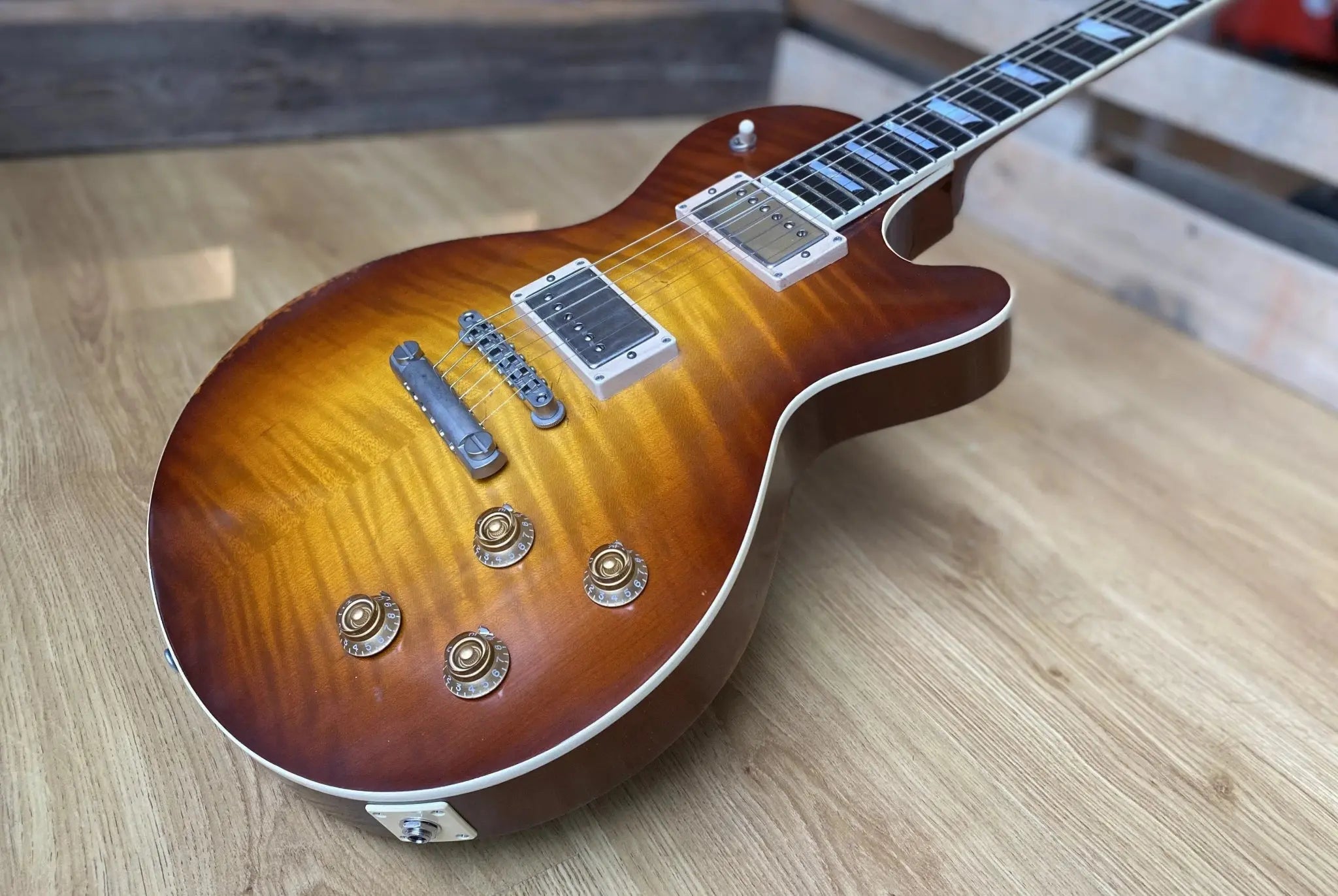 Eastman SB59/v GB Left Handed (Price inc. Custom Pro Setup Package) - Richards Guitars Of Stratford Upon Avon