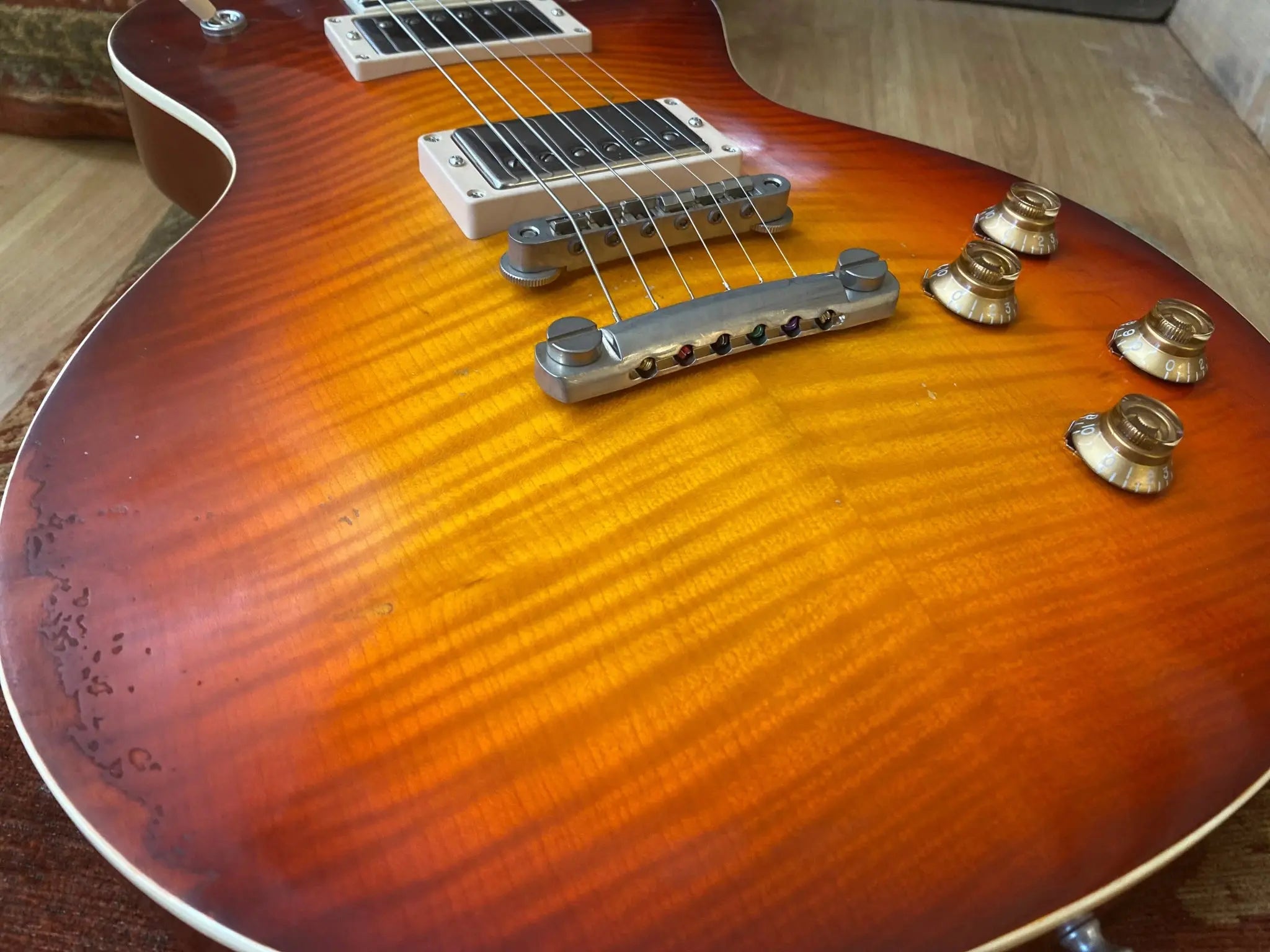 Eastman SB59/v Redburst (Price inc. Custom Pro Setup Package) - Richards Guitars Of Stratford Upon Avon