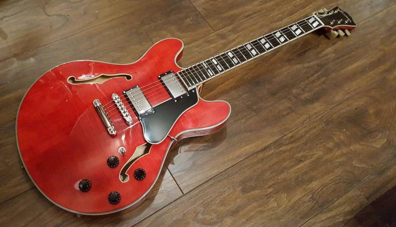 Eastman T486 Red (Price inc. Custom Pro Setup Package) - Richards Guitars Of Stratford Upon Avon
