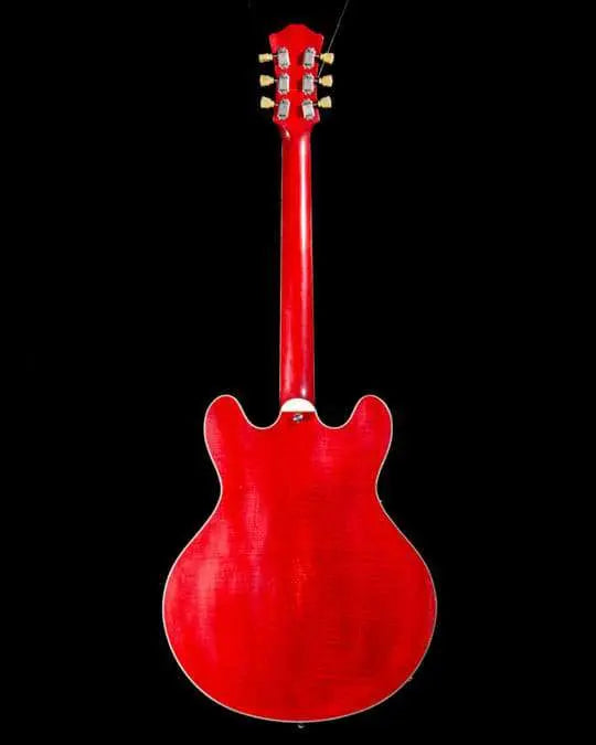 Eastman T59L/V - RD, Semi - Hollow, Red Varnish Finish, Seymour Duncan Pickups (Price inc. Custom Pro Setup Package) - Richards Guitars Of Stratford Upon Avon
