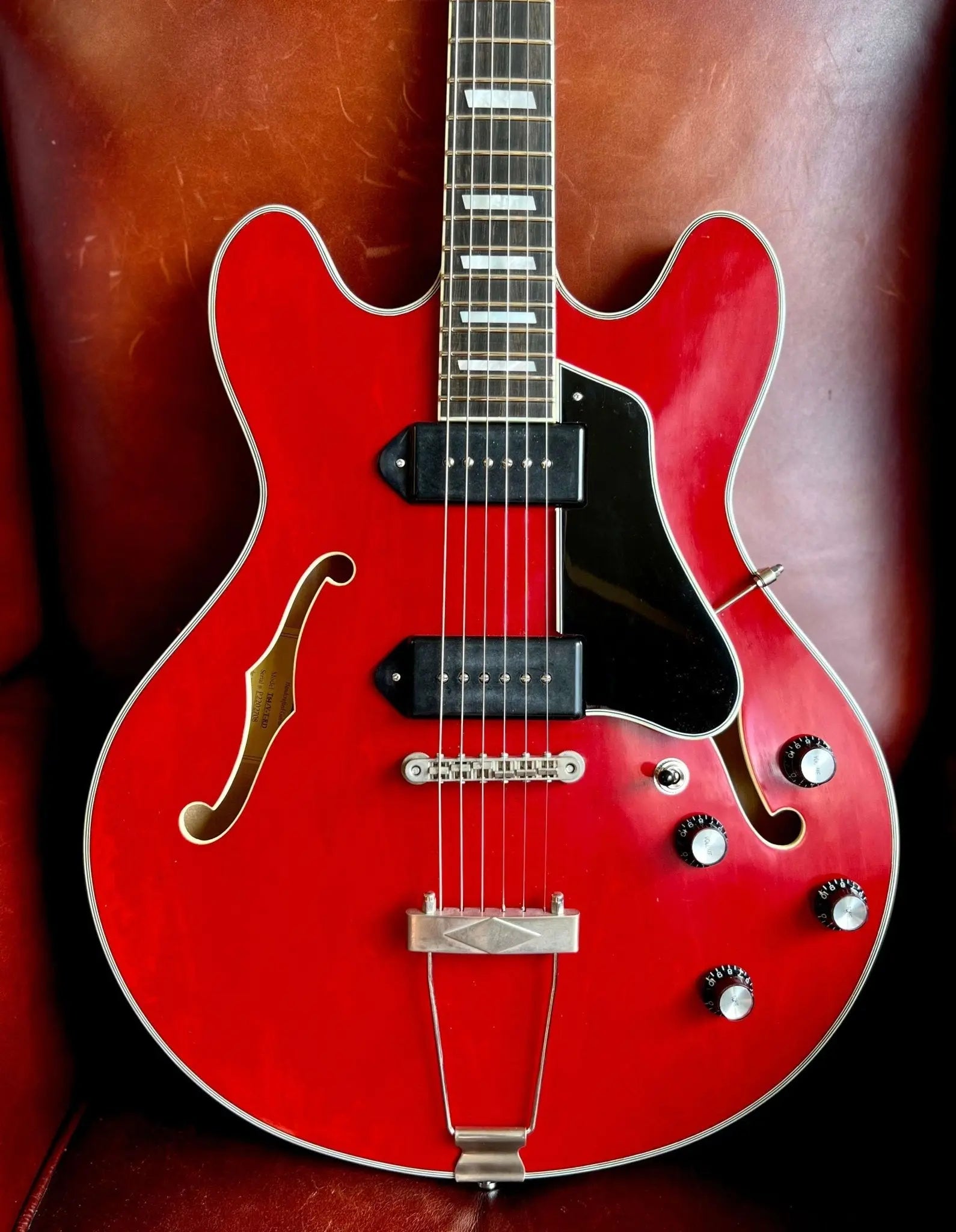 Eastman T64/v - T - RD (Red) (Price inc. Custom Pro Setup Package) - Richards Guitars Of Stratford Upon Avon