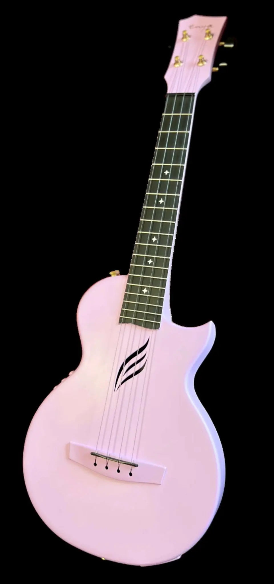 Enya Nova UE Pro Purple Nova U Pro Electro Ukulele, Case, Capo, Strap & Spare Strings! - Richards Guitars Of Stratford Upon Avon