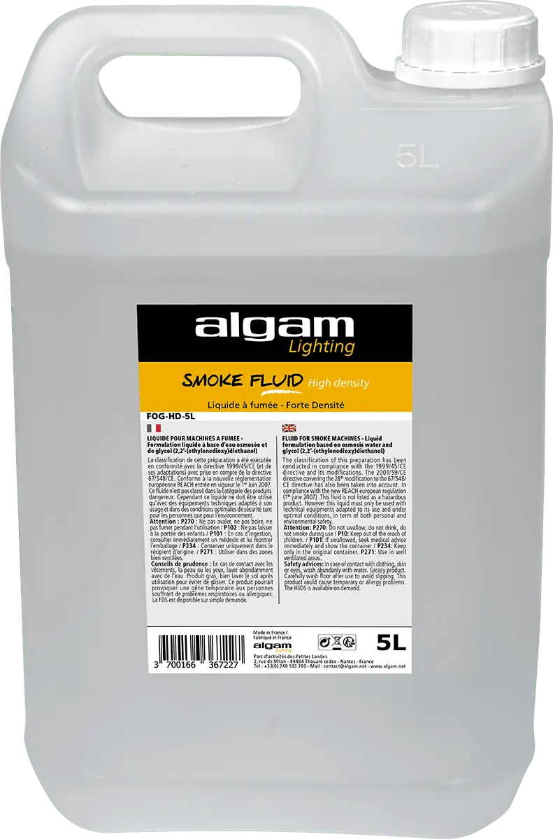 EUROSMOKE PLATINIUM - HIGH DENSITY - 5L - Richards Guitars Of Stratford Upon Avon