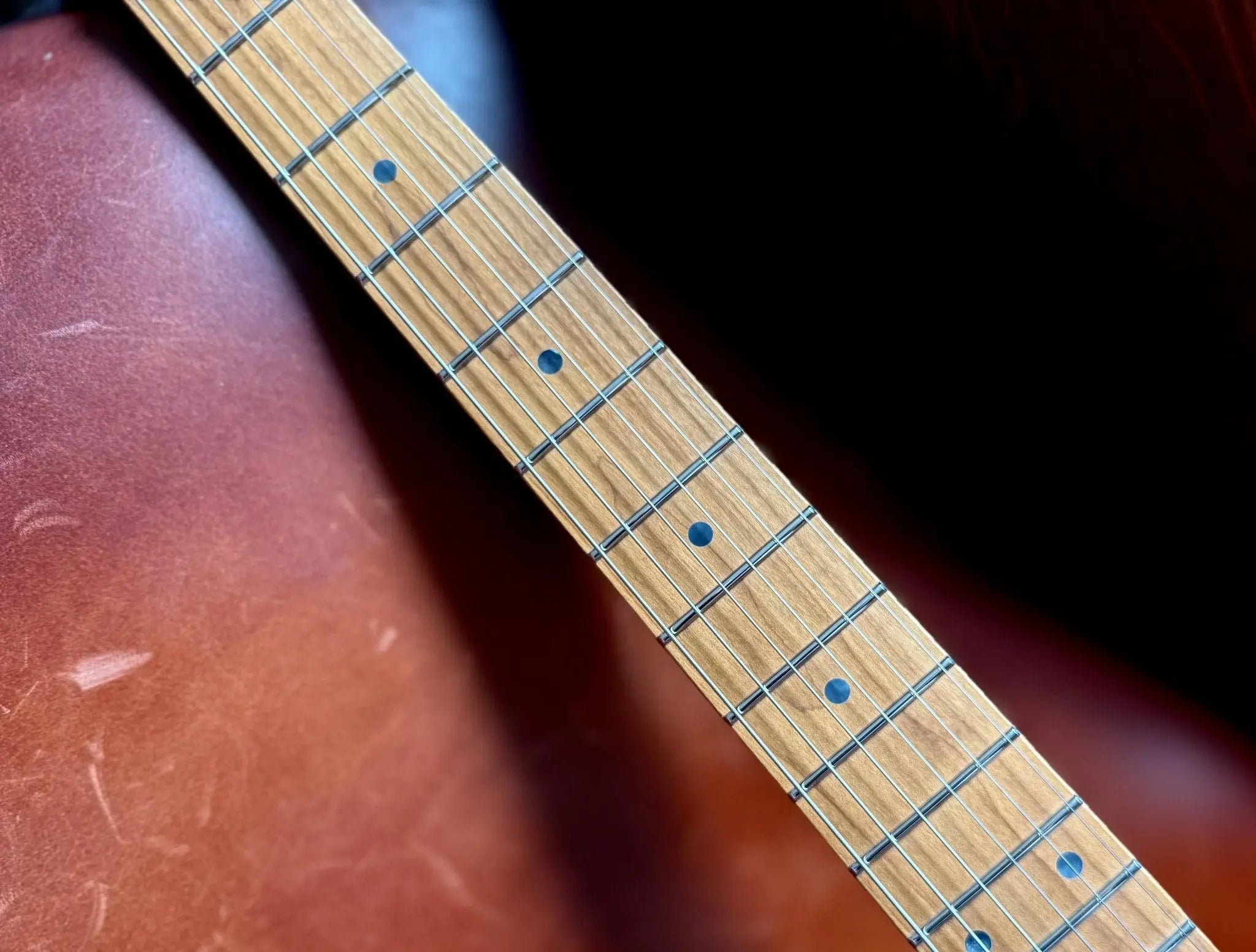 FGN Guitars Expert Iliad HCB Hojicha Burst - Richards Guitars Of Stratford Upon Avon