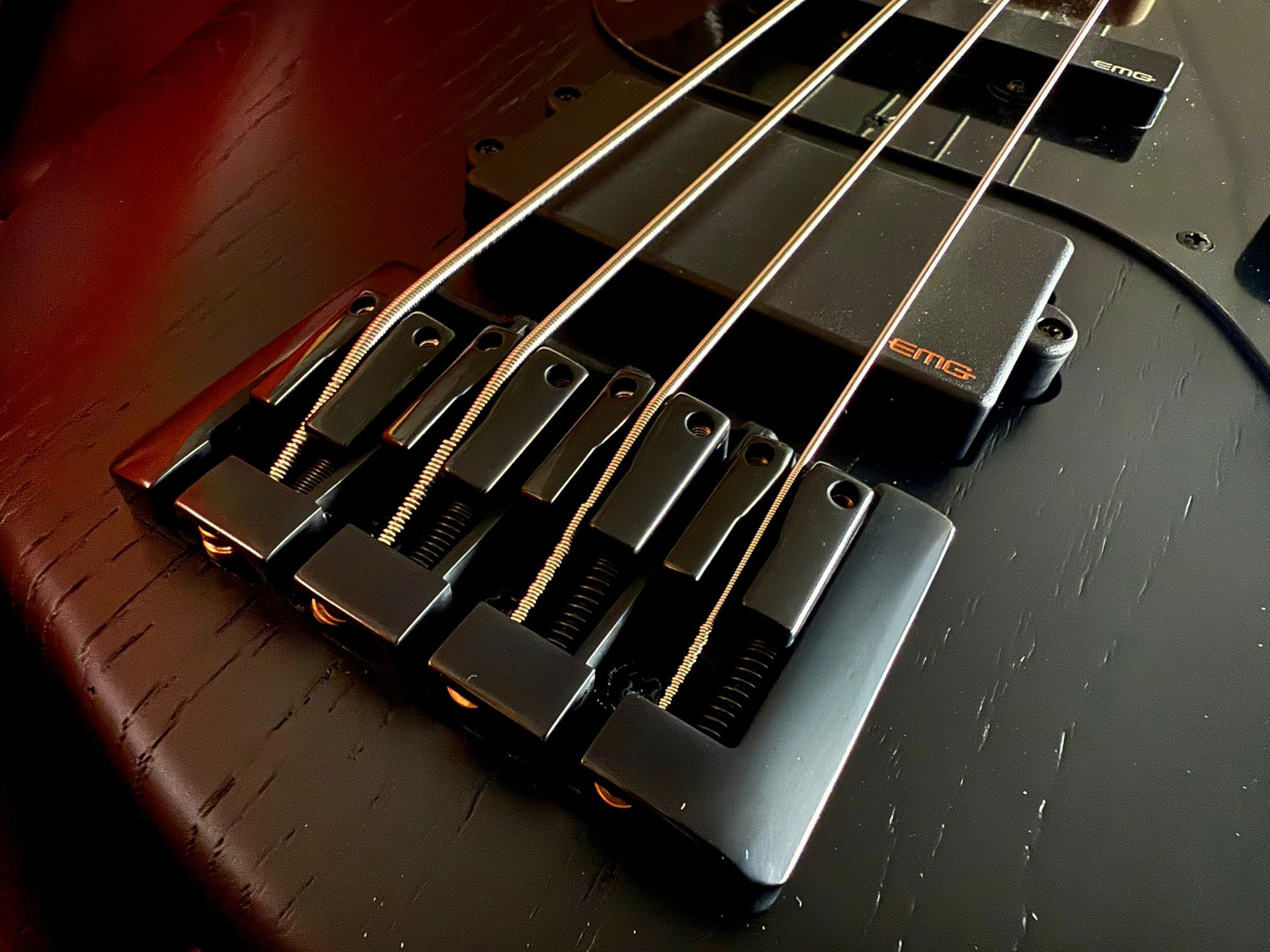 FGN J Standard Mighty Jazz JMJ2ASHDEM Open Pore Black With Gig Bag - Richards Guitars Of Stratford Upon Avon