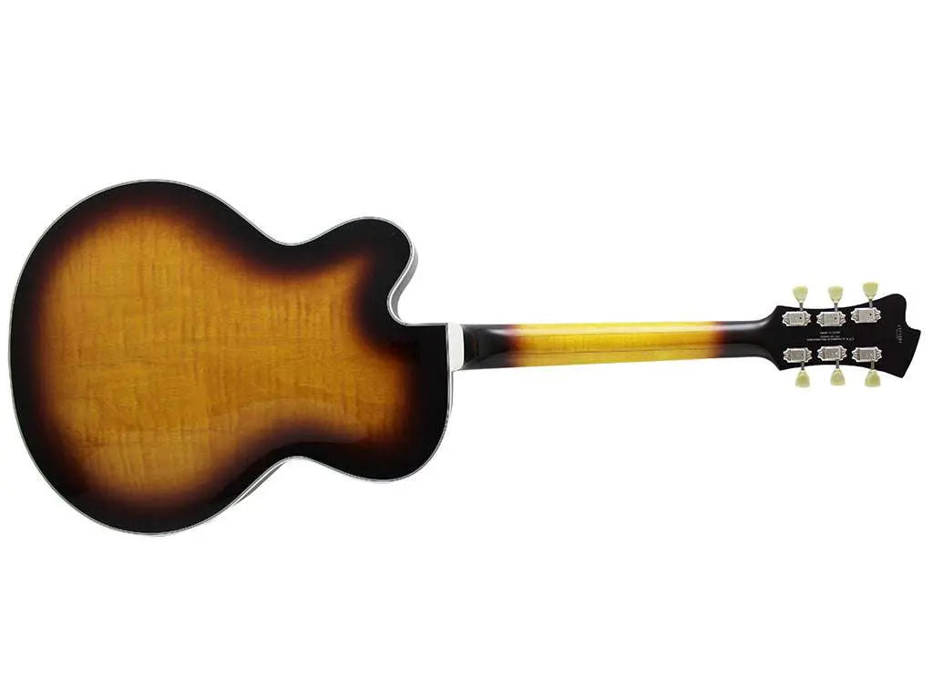 FGN Masterfield, Electric Guitar, Jazz Burst (JB) MFAHH With Hard Case - Richards Guitars Of Stratford Upon Avon