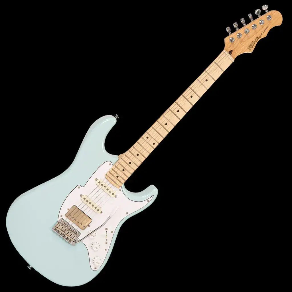 FRET KING CORONA CLASSIC GUITAR - LAGUNA BLUE (Includes Our £85 Pro Setup Free) - Richards Guitars Of Stratford Upon Avon