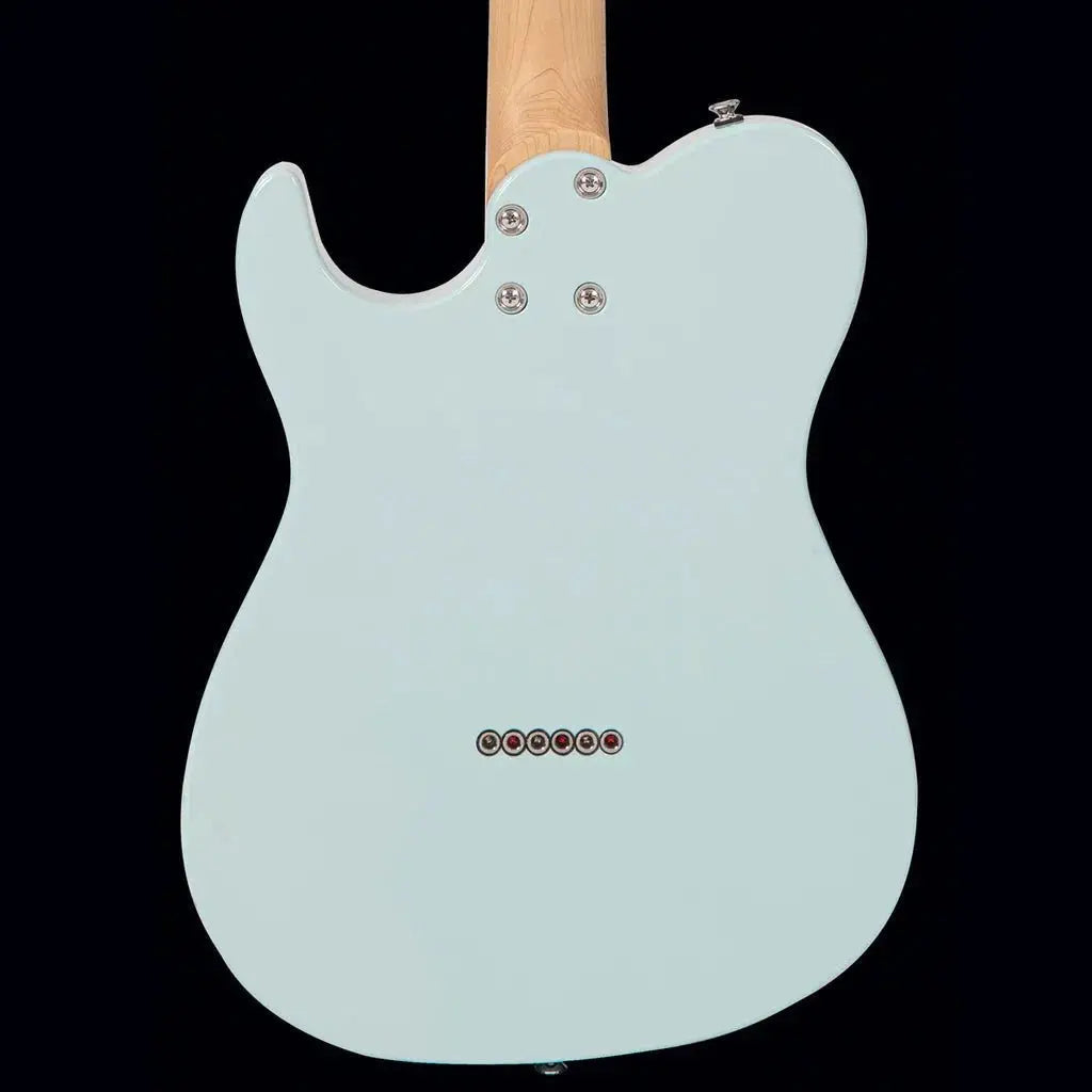 FRET KING COUNTRY SQUIRE MUSIC ROW - LAGUNA BLUE (Includes Our £85 Pro Setup Free) - Richards Guitars Of Stratford Upon Avon