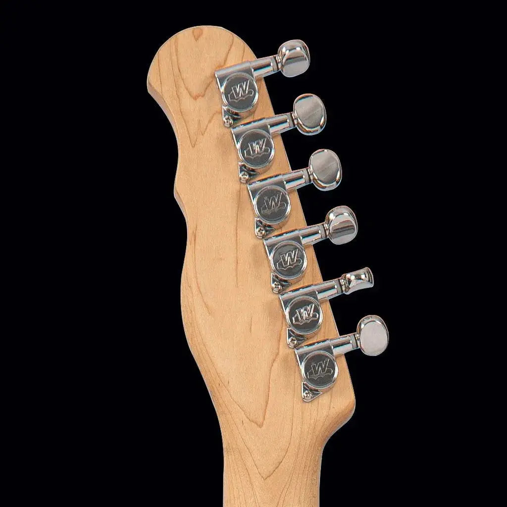 FRET KING COUNTRY SQUIRE MUSIC ROW - LAGUNA BLUE (Includes Our £85 Pro Setup Free) - Richards Guitars Of Stratford Upon Avon