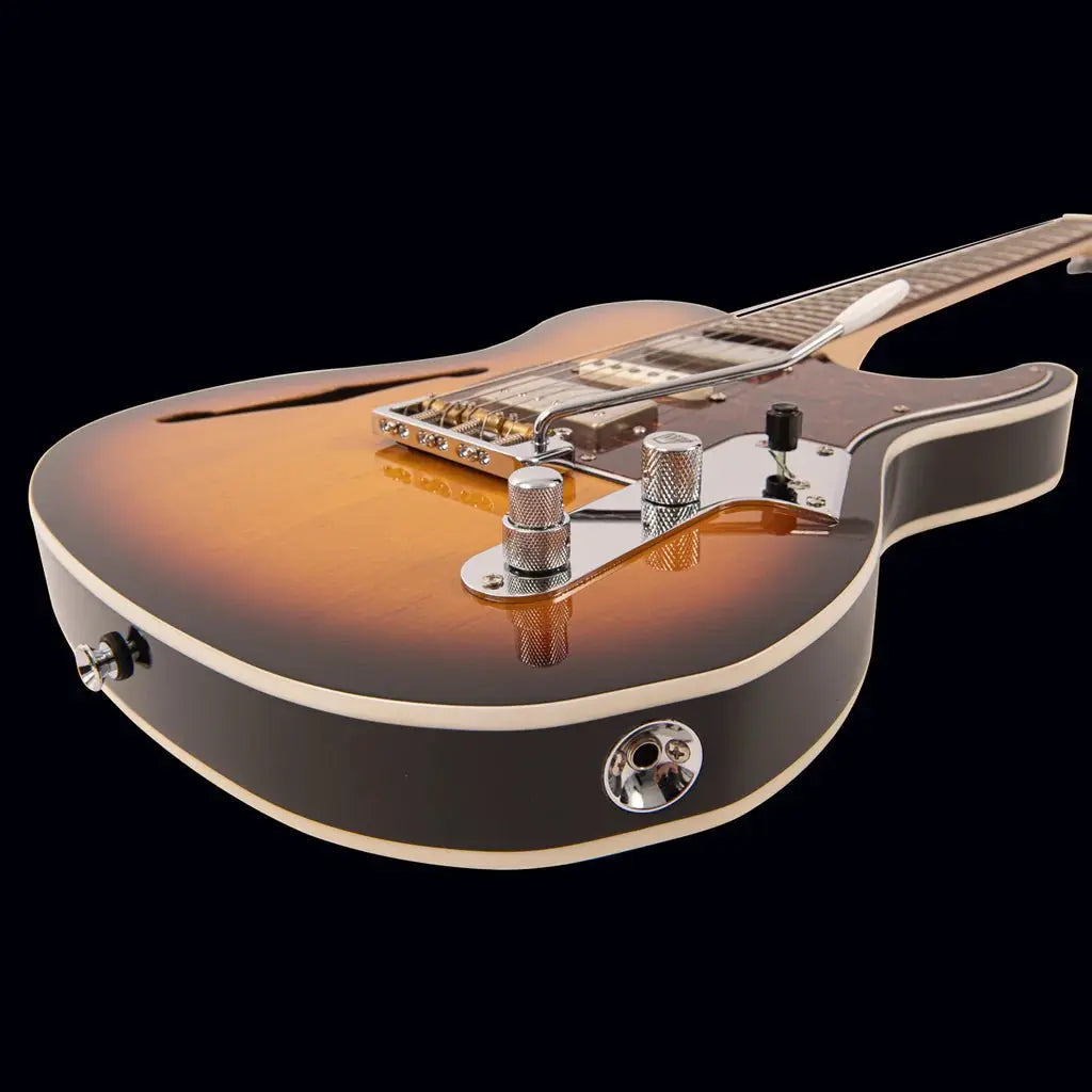 FRET KING COUNTRY SQUIRE SEMITONE DELUXE - ORIGINAL CLASSIC BURST (Includes Our £85 Pro Setup Free) - Richards Guitars Of Stratford Upon Avon