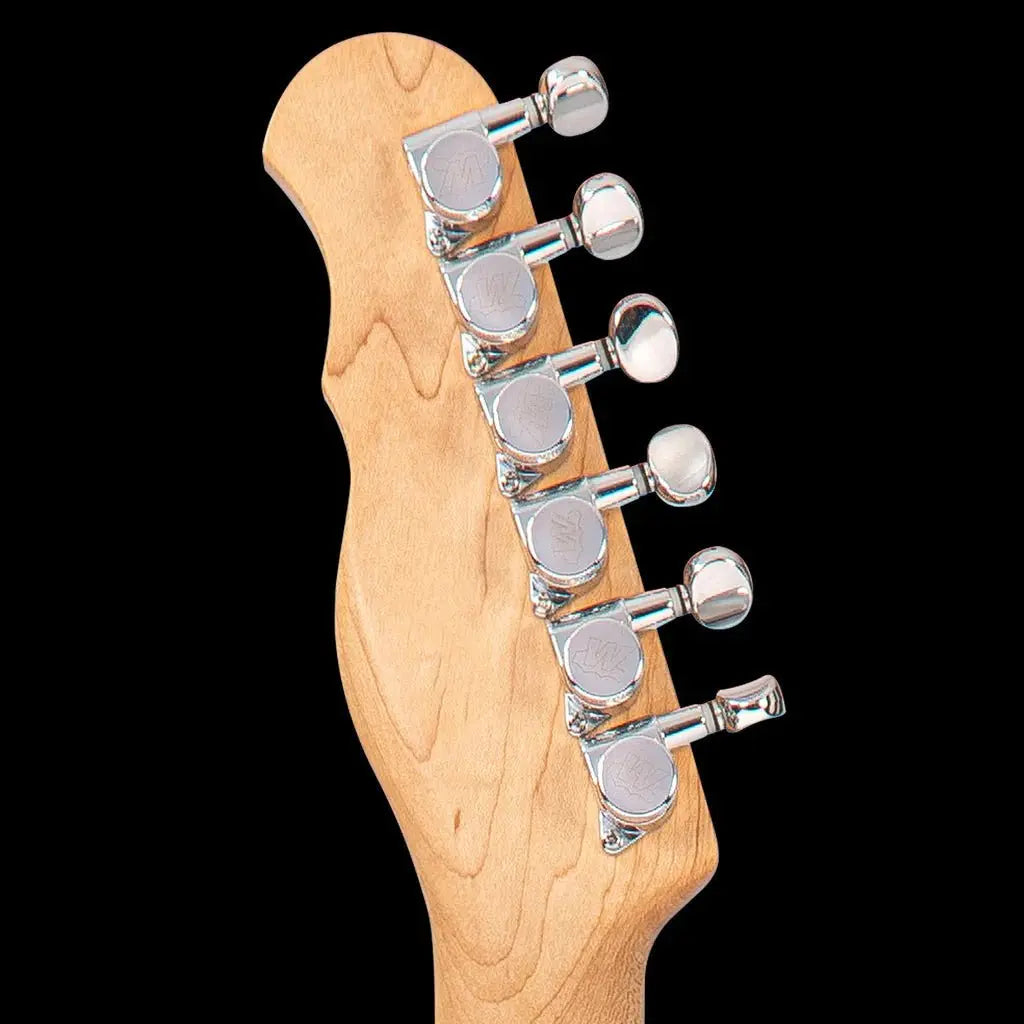 FRET KING COUNTRY SQUIRE SEMITONE DELUXE - THRU BLACK (Includes Our £85 Pro Setup Free) - Richards Guitars Of Stratford Upon Avon