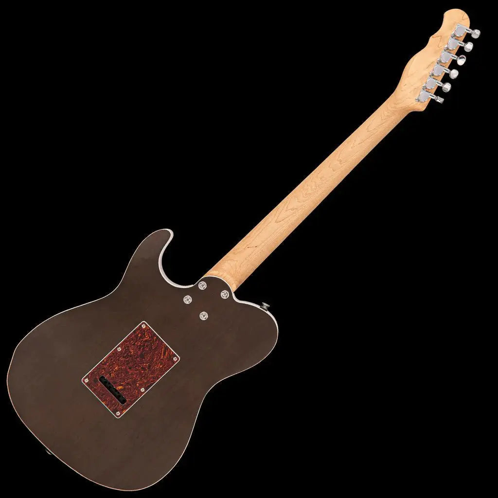 FRET KING COUNTRY SQUIRE SEMITONE DELUXE - THRU BLACK (Includes Our £85 Pro Setup Free) - Richards Guitars Of Stratford Upon Avon