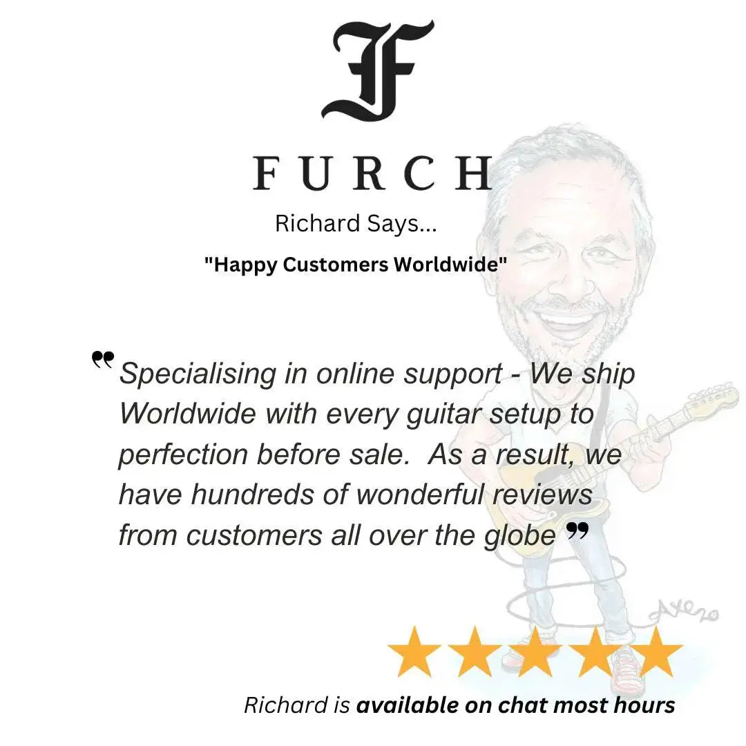 Furch Blue D CM 12 Acoustic Guitar (2025 CNR Active Upgrade Model) - Richards Guitars Of Stratford Upon Avon