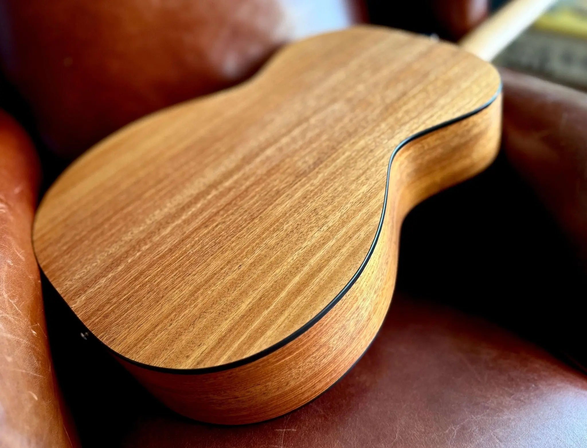 Furch Blue OM CM (OM Body / Cedar / Mahogany) Acoustic Guitar (2025 CNR Active Upgrade Model) - Richards Guitars Of Stratford Upon Avon