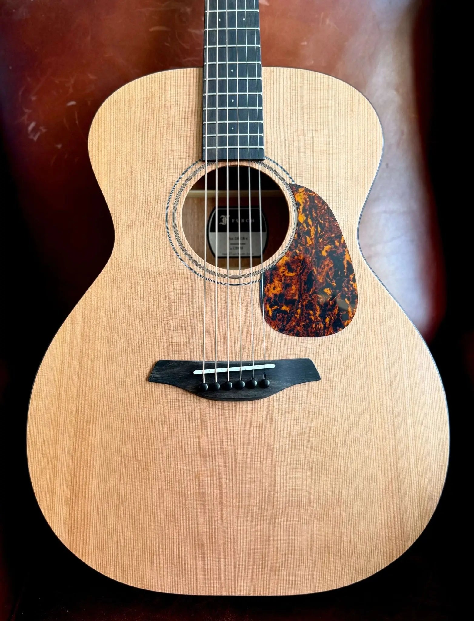 Furch Blue OM CM (OM Body / Cedar / Mahogany) Acoustic Guitar (2025 CNR Active Upgrade Model) - Richards Guitars Of Stratford Upon Avon
