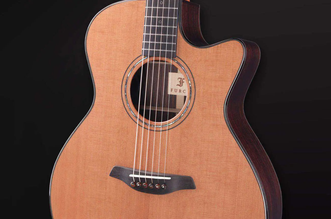 Furch Yellow Gc - CR SPA Master's Choice Grand Auditorium (cutaway) Acoustic Guitar (With Option Of Original G23CR Inlays - A Worldwde No Cost Exclusive) (2025 CNR Active Upgrade Model) - Richards Guitars Of Stratford Upon Avon