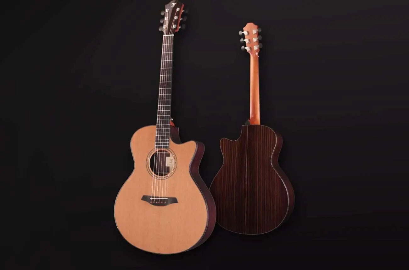 Furch Yellow Gc - CR SPA Master's Choice Grand Auditorium (cutaway) Acoustic Guitar (With Option Of Original G23CR Inlays - A Worldwde No Cost Exclusive) (2025 CNR Active Upgrade Model) - Richards Guitars Of Stratford Upon Avon