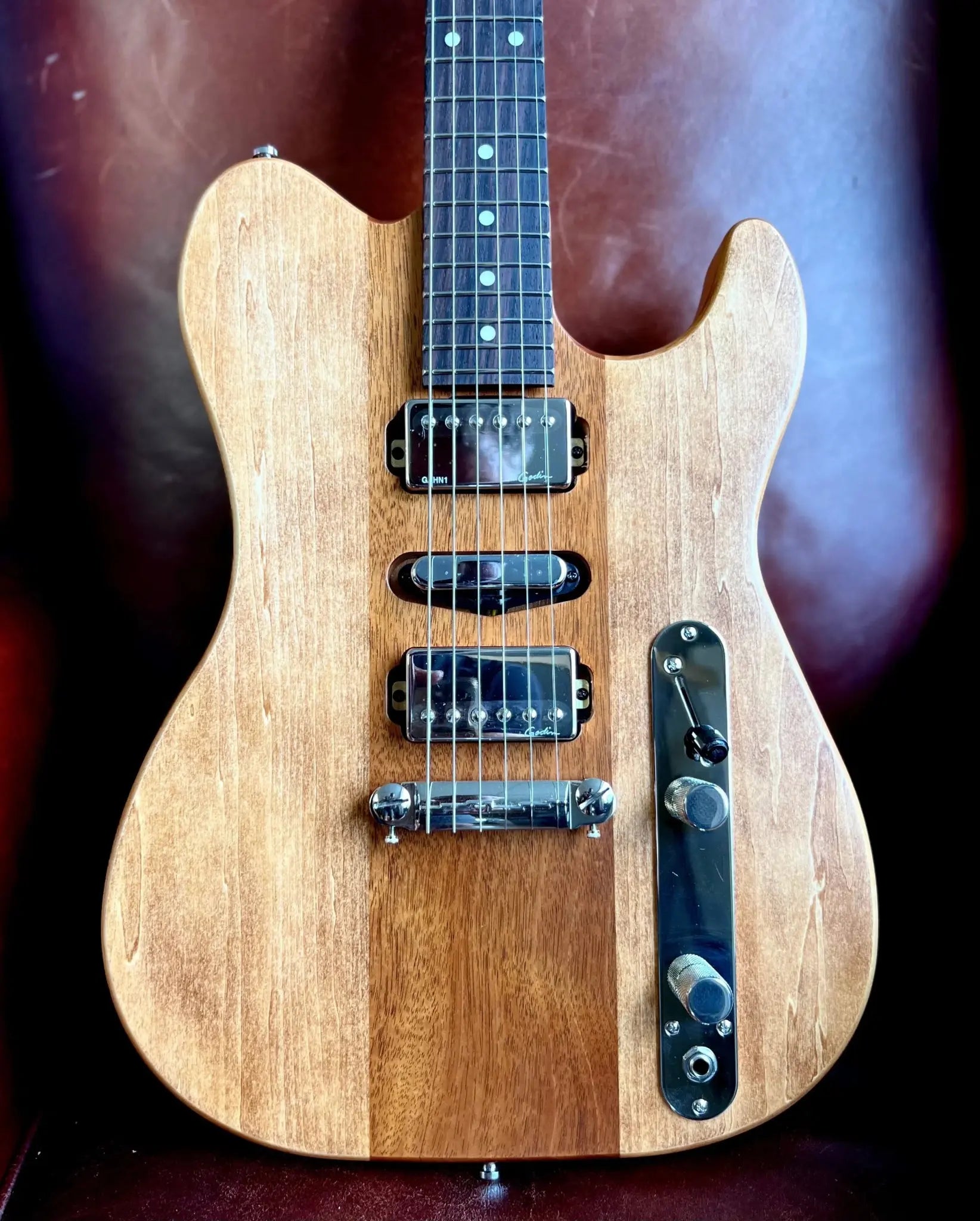 Godin Radium Electric Guitar ~ Winchester Brown RN - Richards Guitars Of Stratford Upon Avon