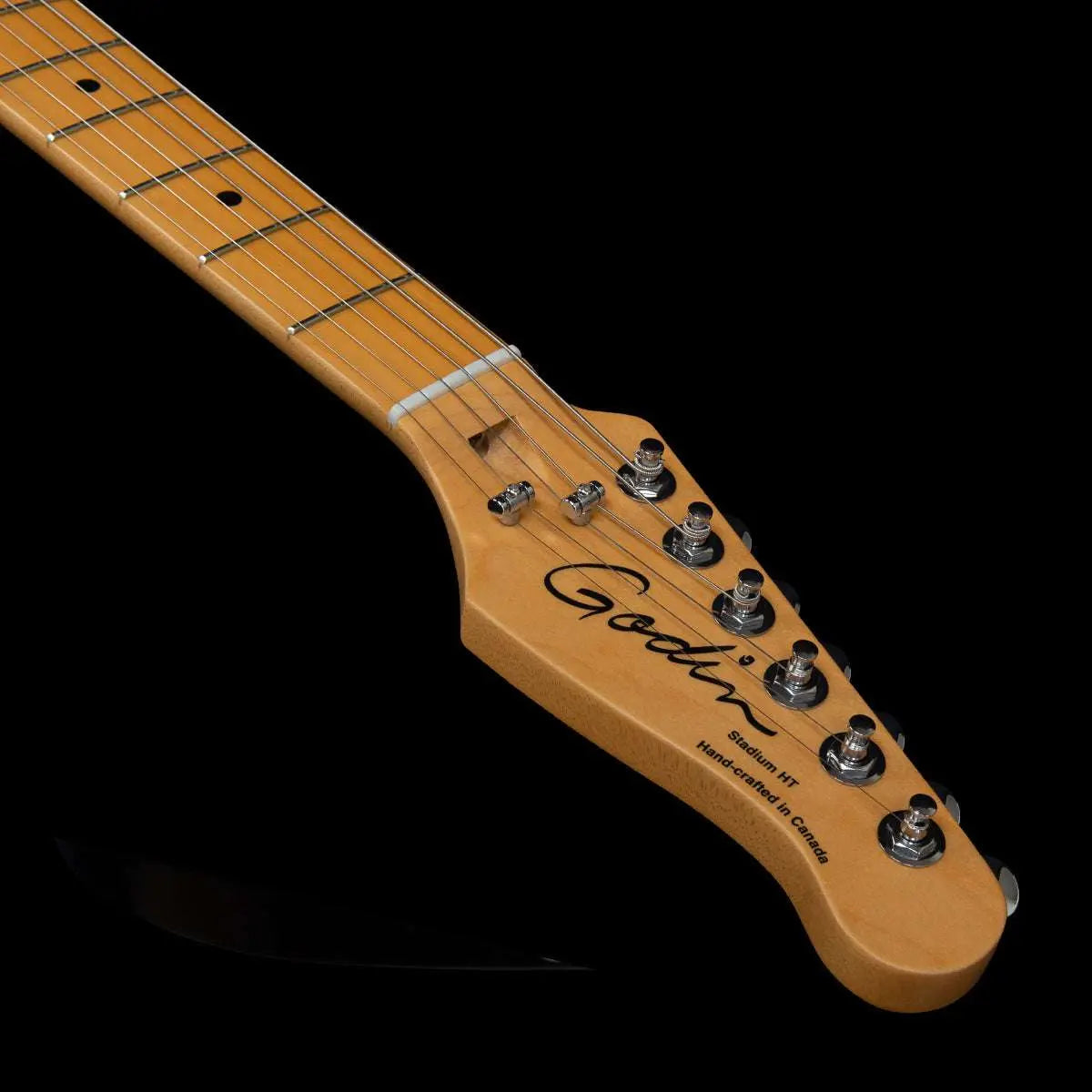 Godin Stadium HT Electric Guitar ~ Matte Black MN - Richards Guitars Of Stratford Upon Avon