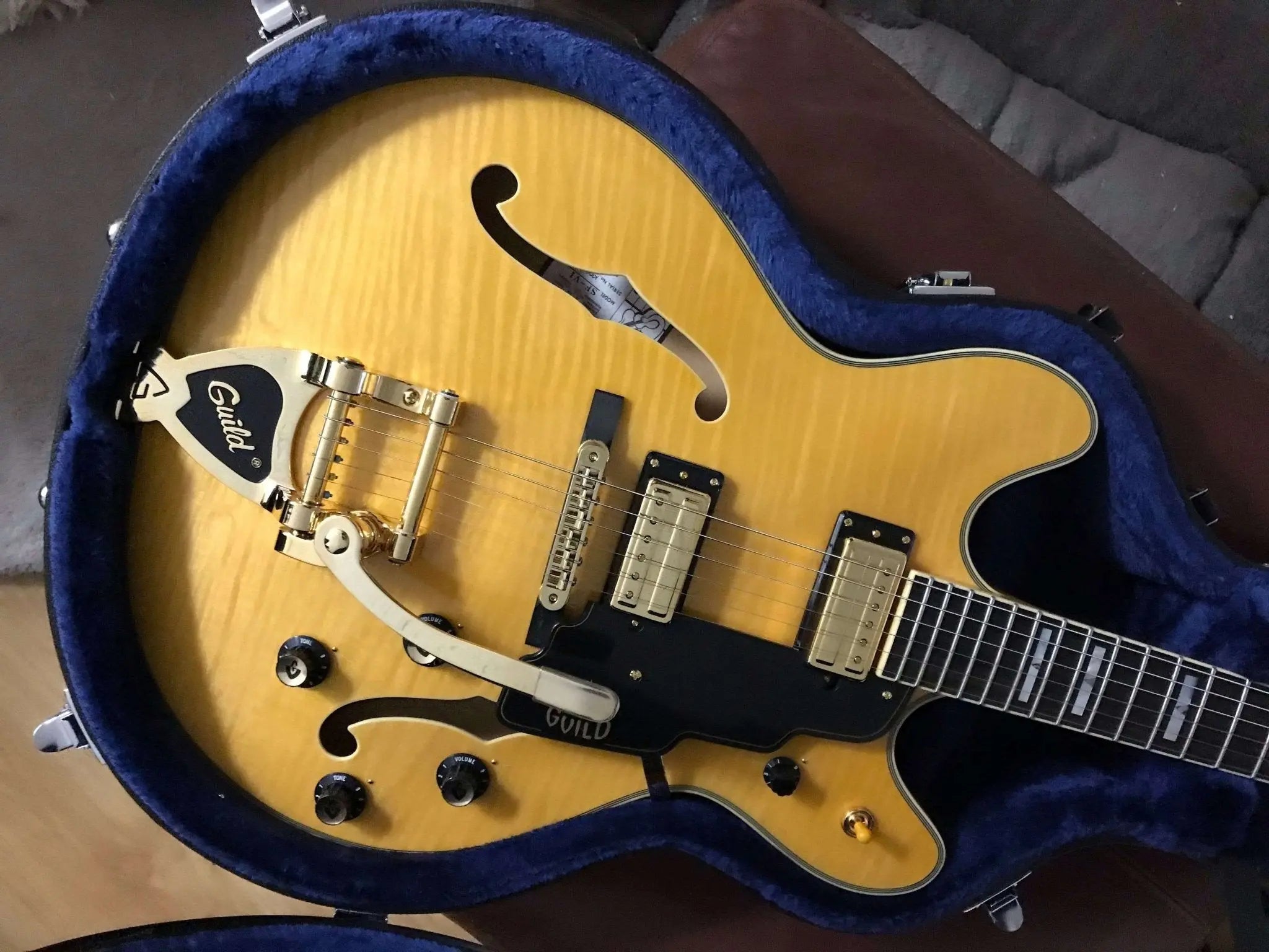 Guild STARFIRE VI FLAME MAPLE - Richards Guitars Of Stratford Upon Avon