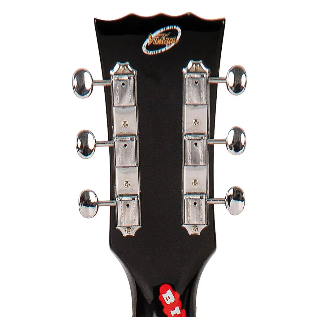 Joe Doe 'Hot Rod' Electric Guitar by Vintage ~ Cali - Sunset Burst with Case - Richards Guitars Of Stratford Upon Avon