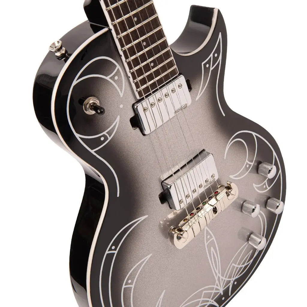 Joe Doe 'Hot Rod' Electric Guitar by Vintage ~ Cali - Sunset Burst with Case - Richards Guitars Of Stratford Upon Avon