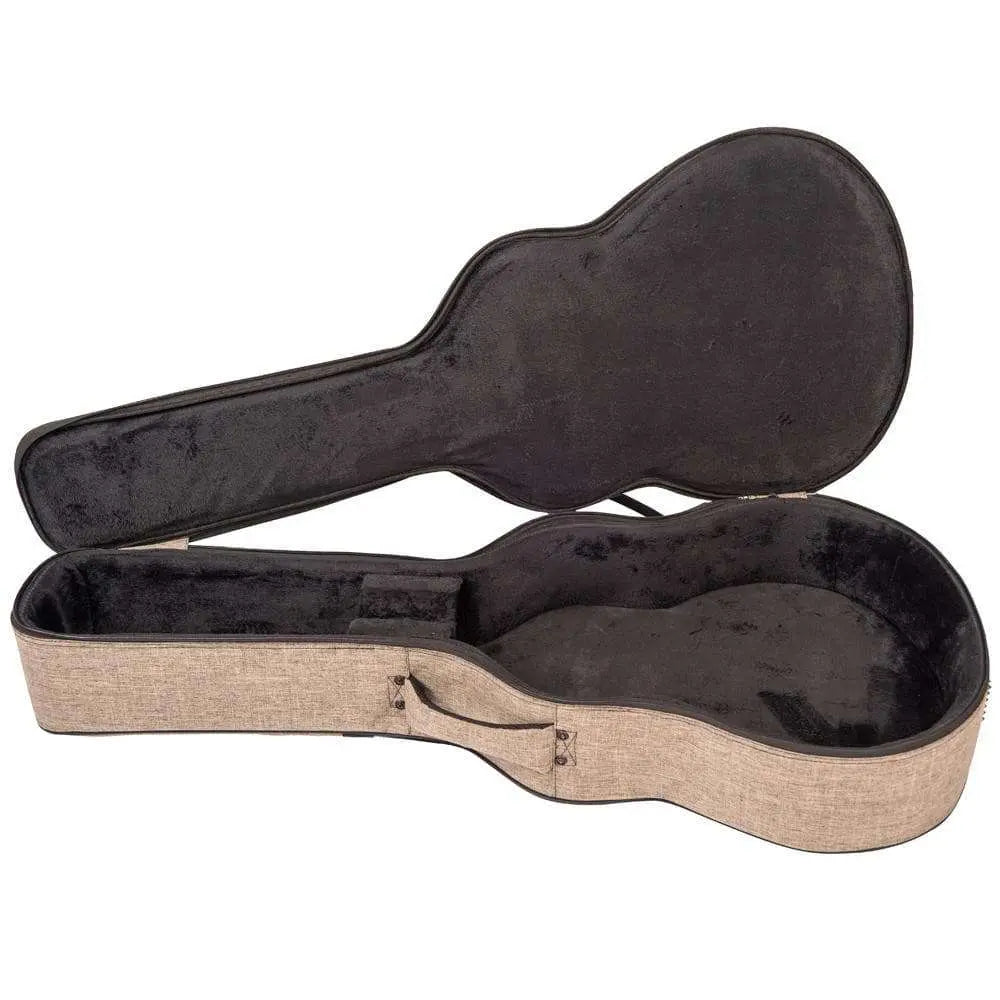 Kinsman Ultima™ Hardshell Jumbo Guitar Bag ~ Brown - Richards Guitars Of Stratford Upon Avon