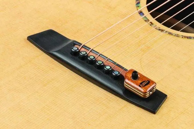 KNA SG2 SIMPLE Piezo Electro Acoustic Guitar Pickup System - NO DRILLING - NO BATTERIES - Richards Guitars Of Stratford Upon Avon