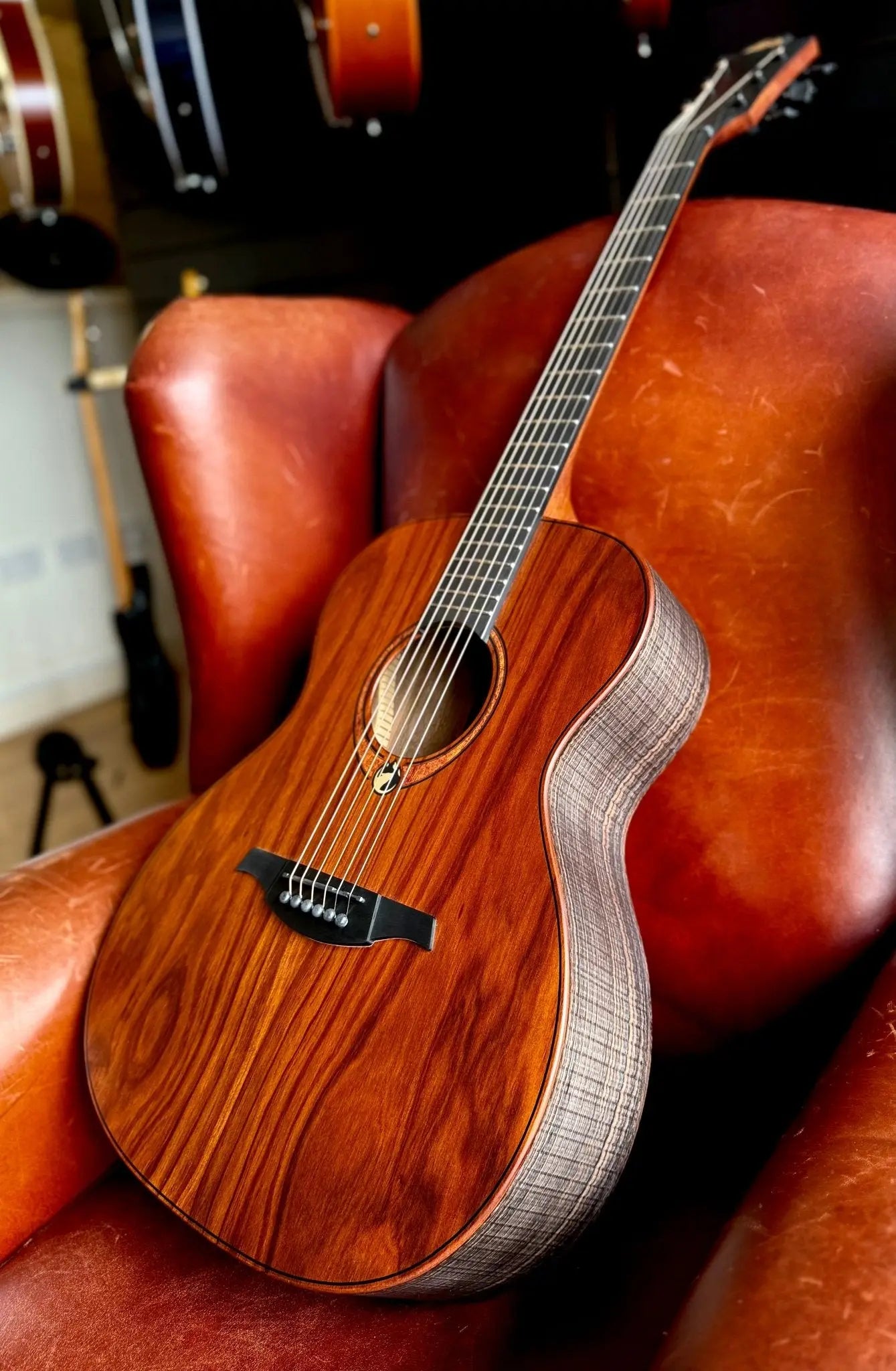 LAG Sauvage Auditorium Acoustic Guitar - Richards Guitars Of Stratford Upon Avon