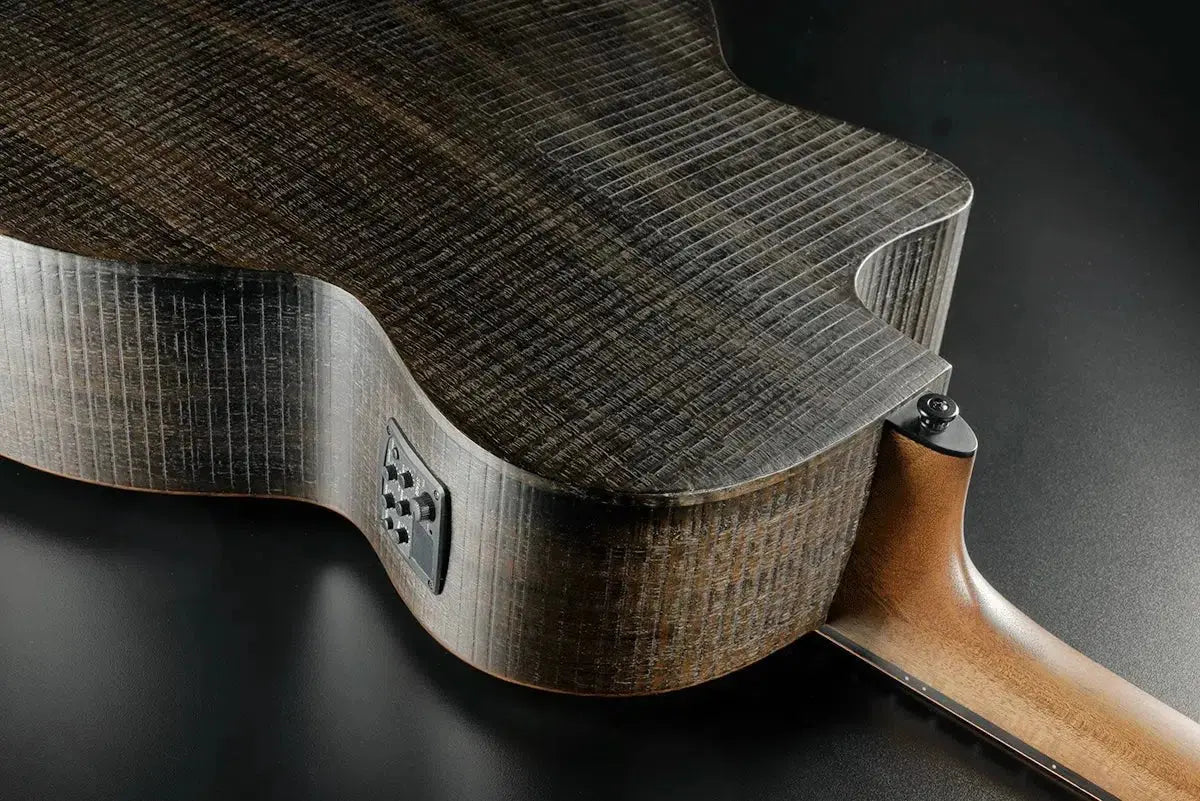 LAG Sauvage Jumbo 12 Strings Cutaway Acoustic - Electric - Richards Guitars Of Stratford Upon Avon