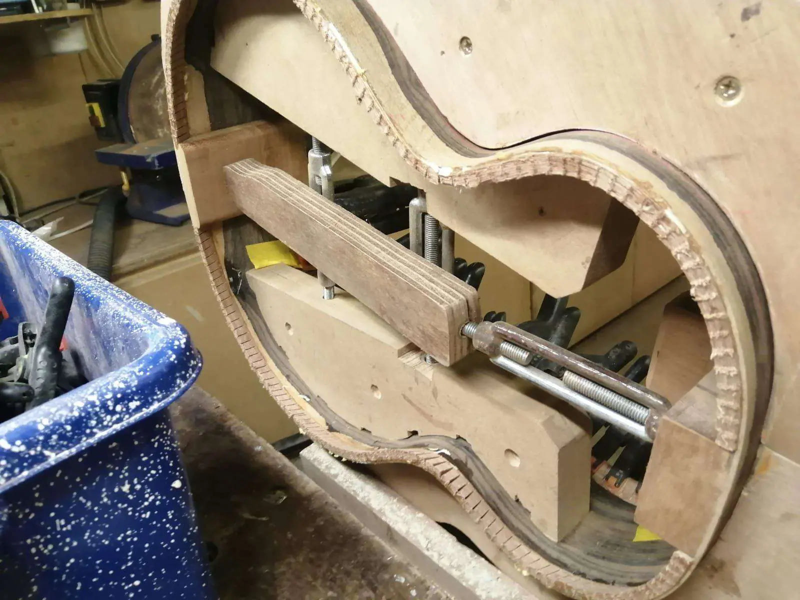 Lakestone SL Ziricote Fan Fret Custom - Richards Guitars Of Stratford Upon Avon