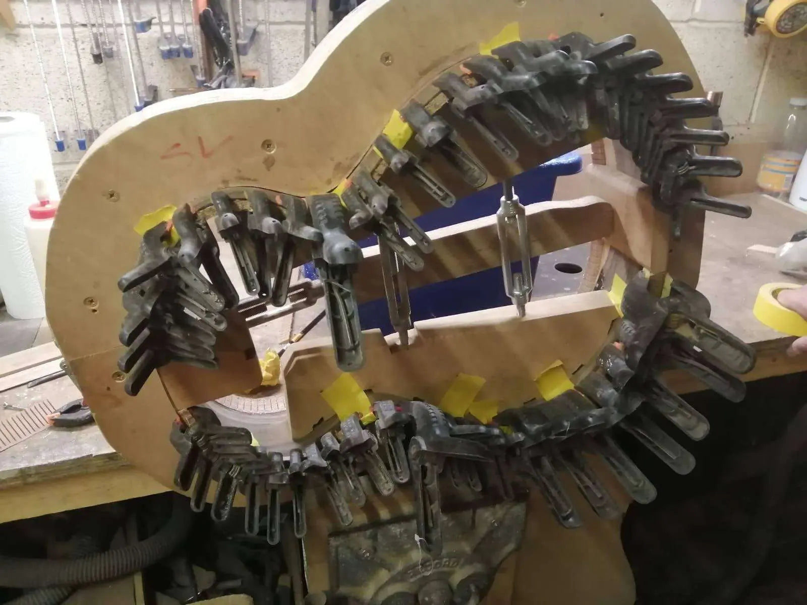 Lakestone SL Ziricote Fan Fret Custom - Richards Guitars Of Stratford Upon Avon