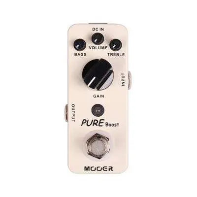MOOER PURE BOOST CLEAN BOOST PEDAL - Richards Guitars Of Stratford Upon Avon