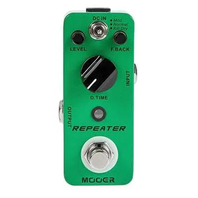 MOOER REPEATER DIGITAL DELAY PEDAL - Richards Guitars Of Stratford Upon Avon