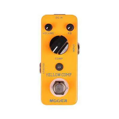 MOOER YELLOW COMP OPTICAL COMPRESSOR PEDAL - Richards Guitars Of Stratford Upon Avon