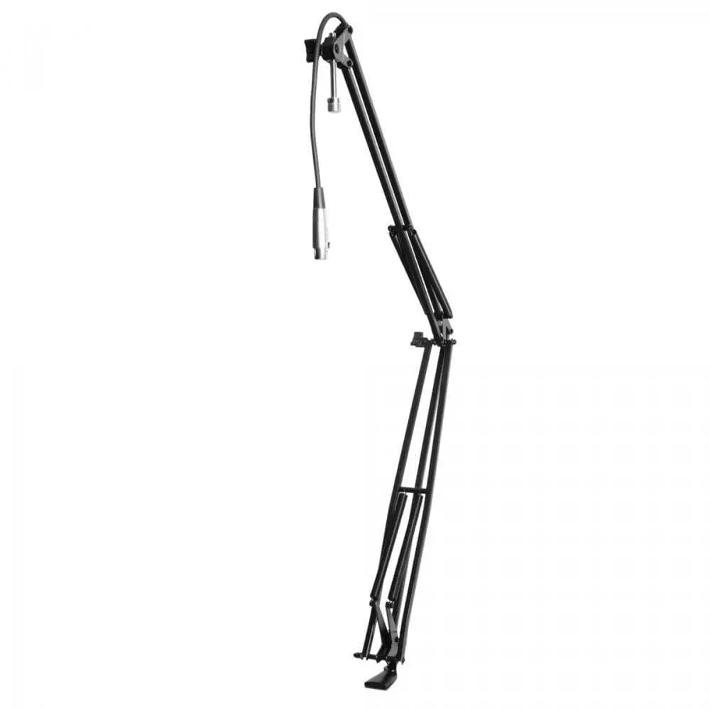 On - Stage Broadcast/Webcast Boom Arm w/XLR Cable - Richards Guitars Of Stratford Upon Avon