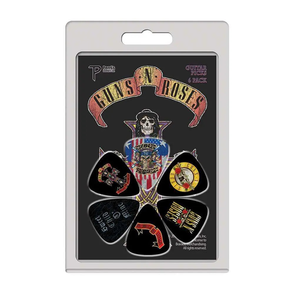 Perri's 6 Pick Pack ~ Guns 'N' Roses - Richards Guitars Of Stratford Upon Avon