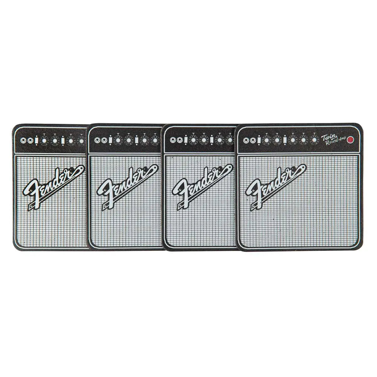 Perri's Licensed Drinks Coasters ~ Fender® Twin Reverb Amp - Richards Guitars Of Stratford Upon Avon