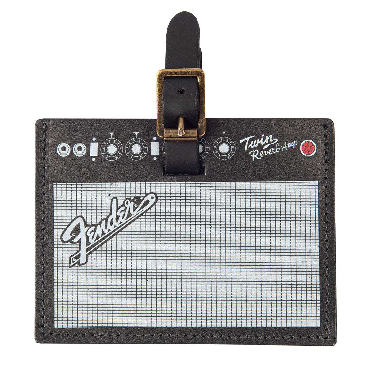 Perri's Licensed Luggage Tags ~ Fender® Twin Reverb Amp - Richards Guitars Of Stratford Upon Avon