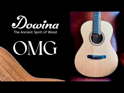 Dowina Acajou OMG Epicéa. OM Body Acoustic Guitar, Guitare acoustique en vente chez Richards Guitars.