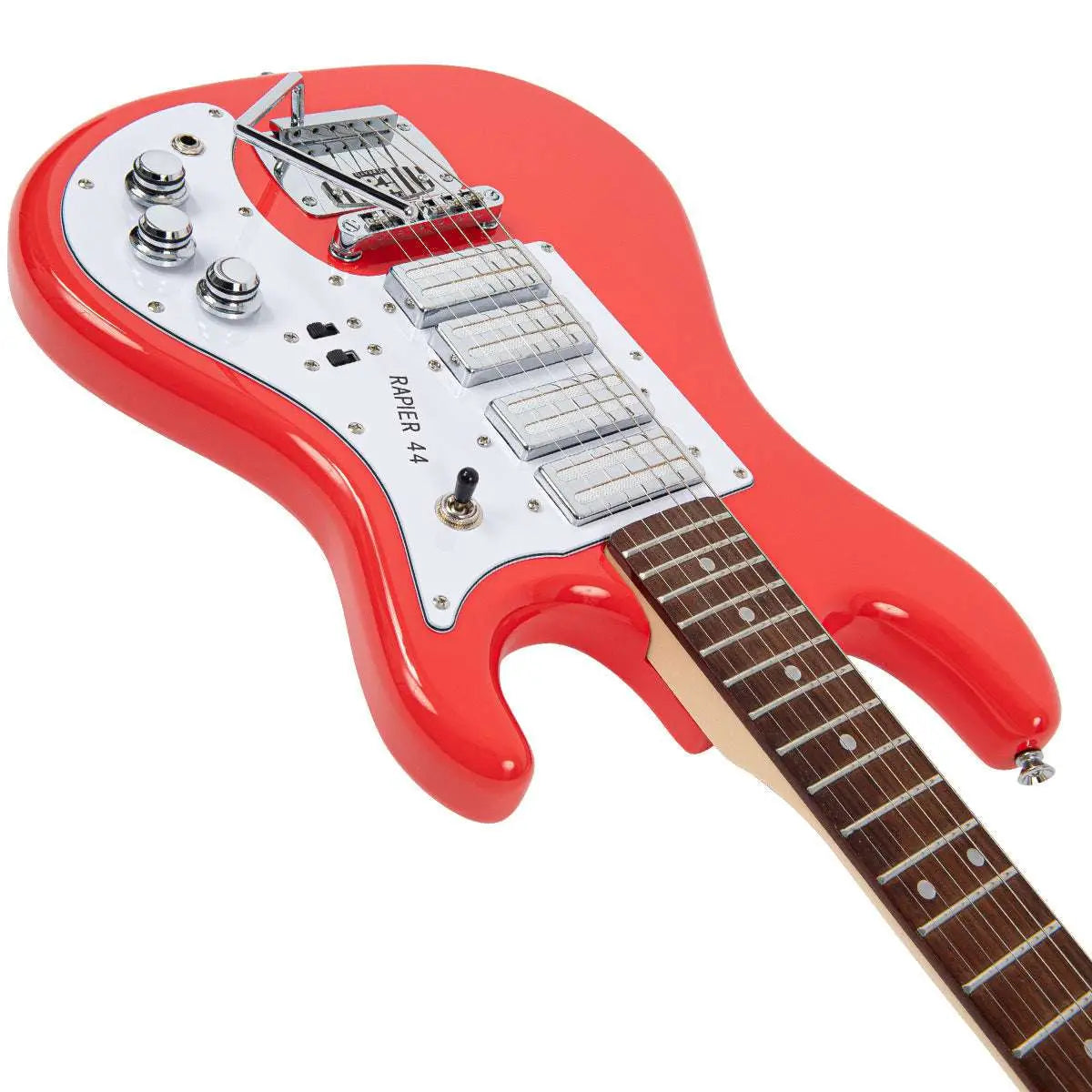Rapier 44 Electric Guitar ~ Fiesta Red - Richards Guitars Of Stratford Upon Avon
