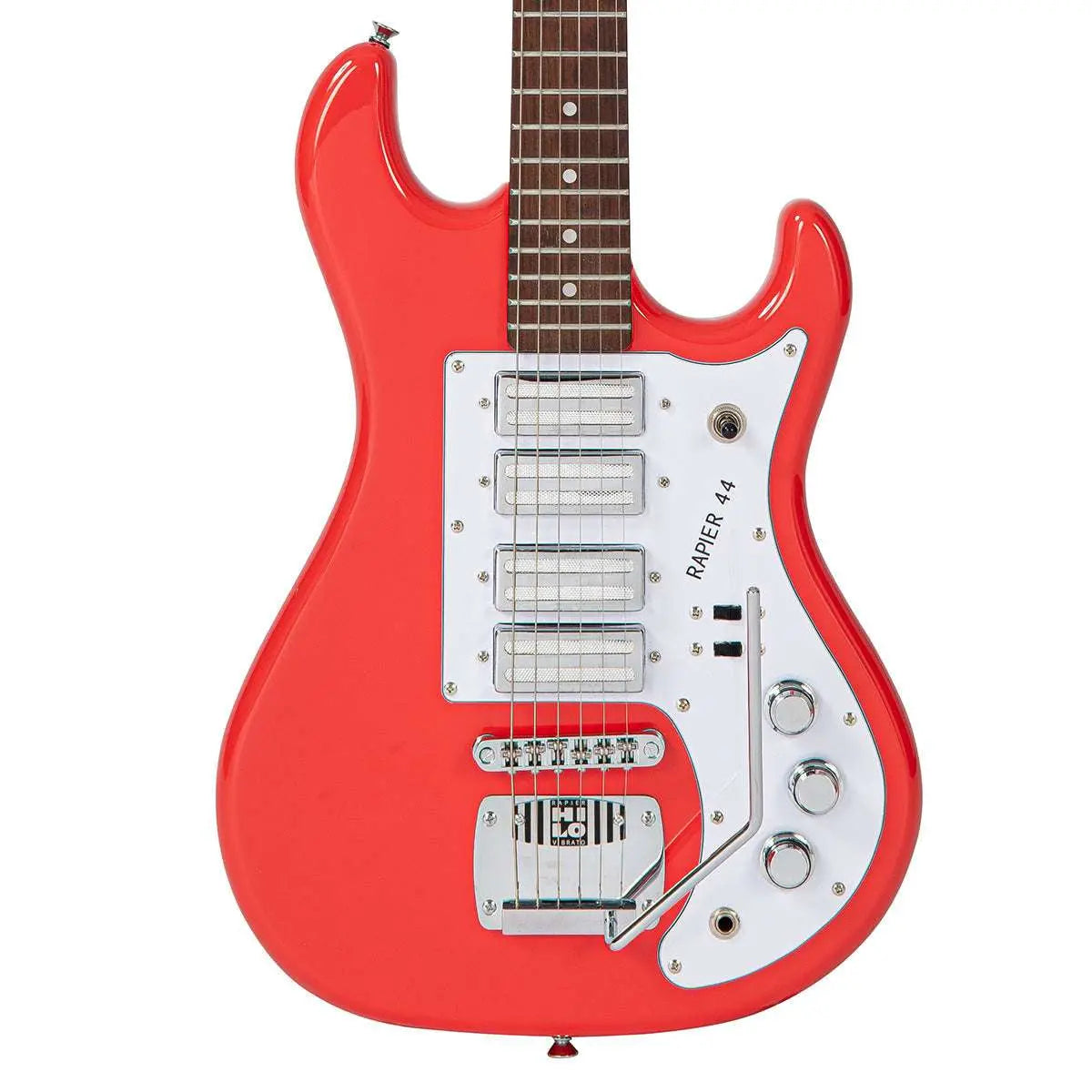 Rapier 44 Electric Guitar ~ Fiesta Red - Richards Guitars Of Stratford Upon Avon