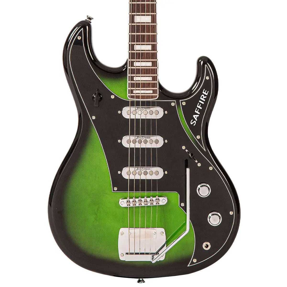 Rapier Saffire Electric Guitar ~ Greenburst - Richards Guitars Of Stratford Upon Avon