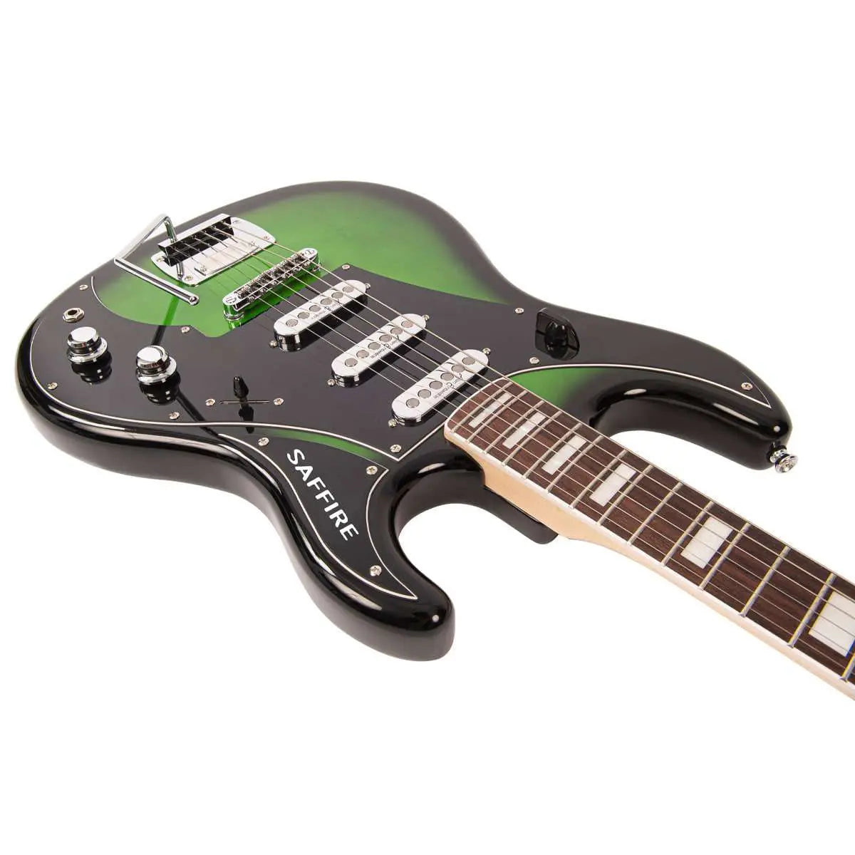 Rapier Saffire Electric Guitar ~ Greenburst - Richards Guitars Of Stratford Upon Avon