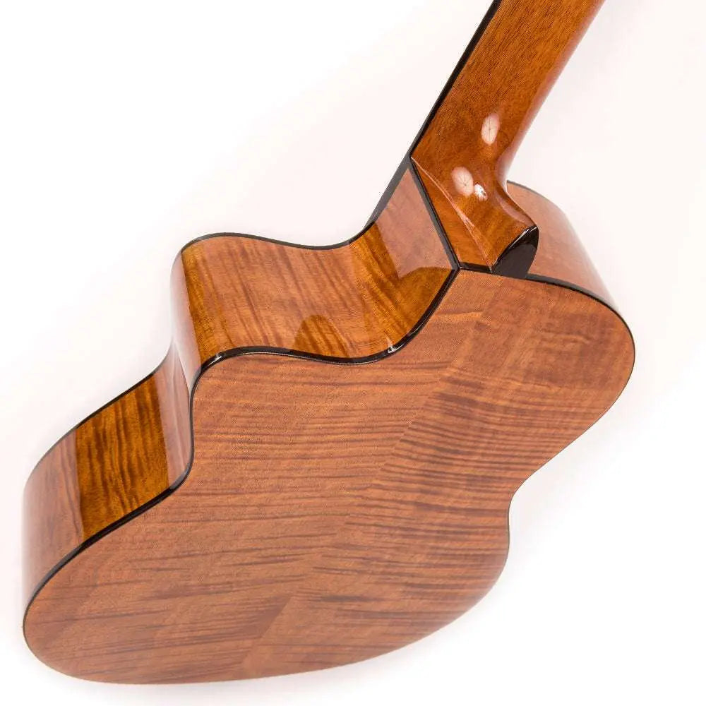 Santos Martinez Allegro Cutaway Electro - Classic Guitar ~ Natural High Gloss - Richards Guitars Of Stratford Upon Avon