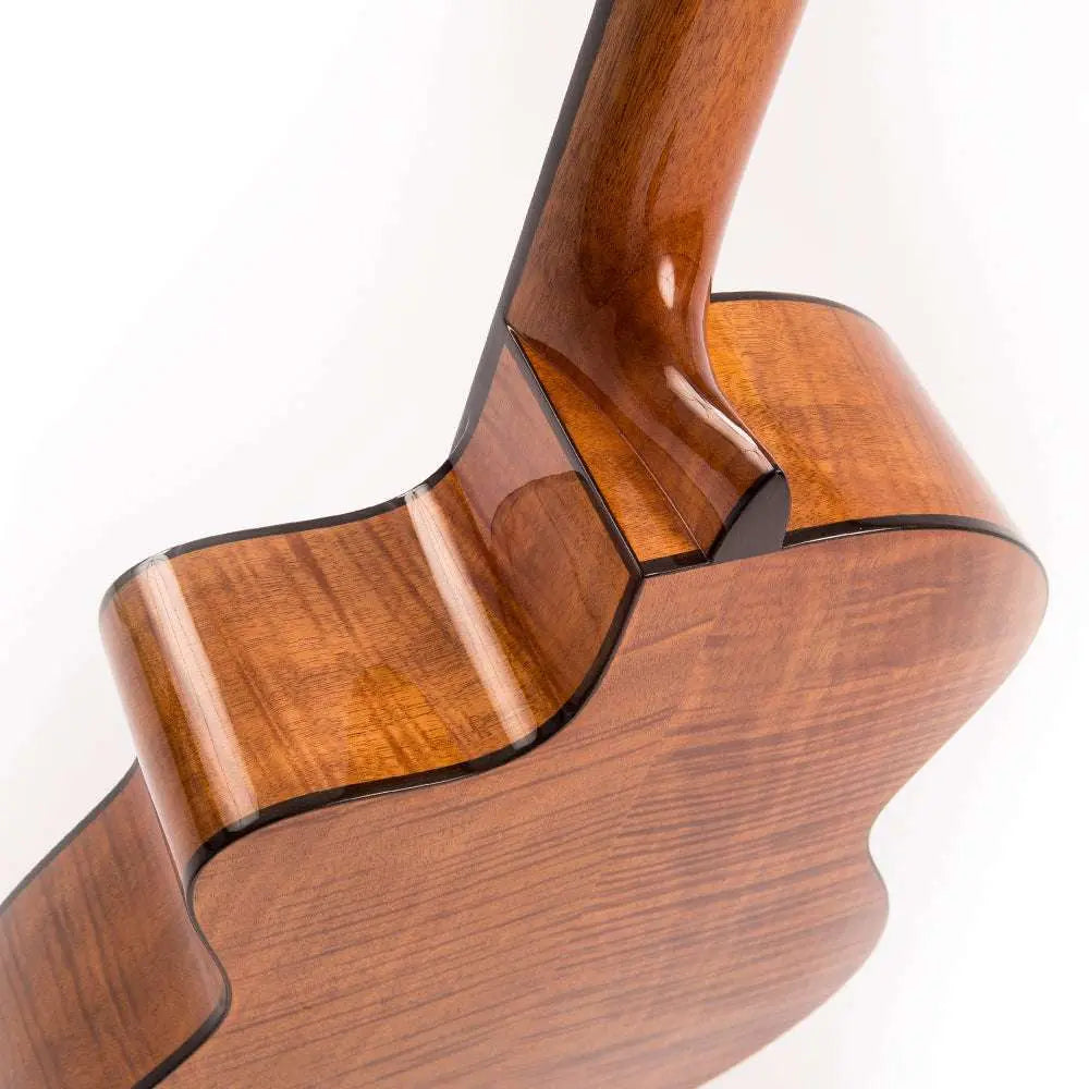 Santos Martinez Allegro Cutaway Electro - Classic Guitar ~ Natural High Gloss - Richards Guitars Of Stratford Upon Avon