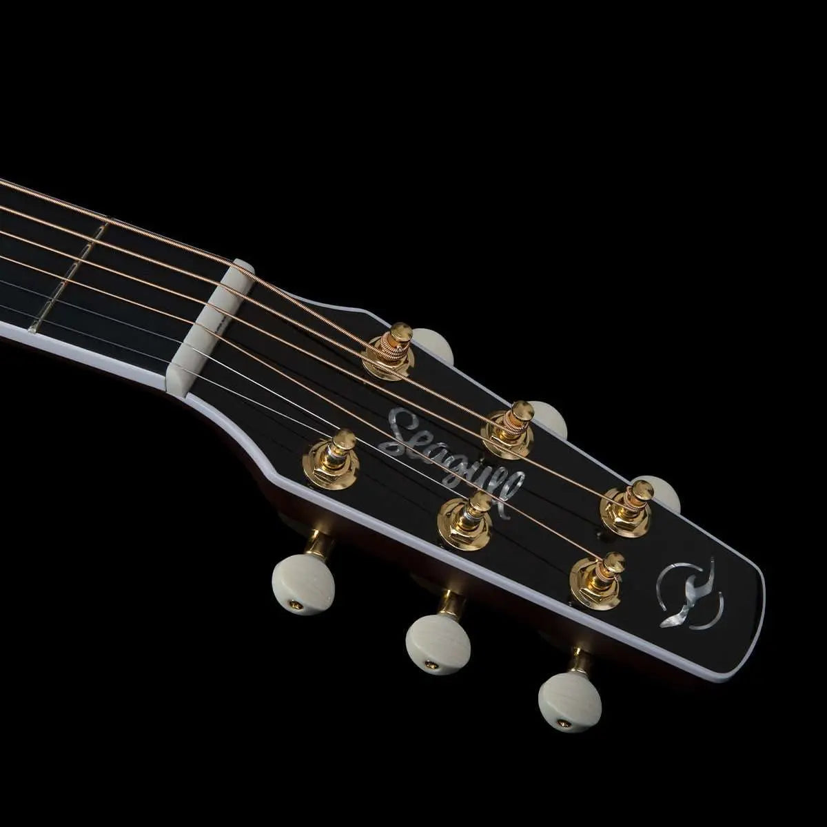 Seagull Artist Mosaic Anthem Electro - Acoustic Guitar ~ Natural with Bag - Richards Guitars Of Stratford Upon Avon