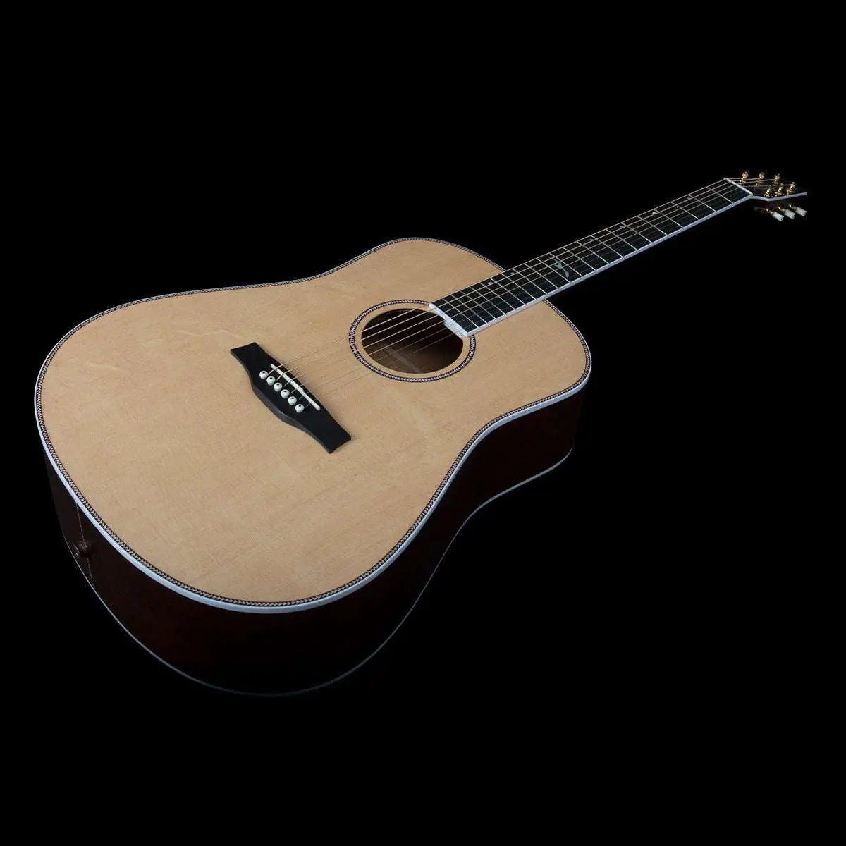 Seagull Artist Mosaic Anthem Electro - Acoustic Guitar ~ Natural with Bag - Richards Guitars Of Stratford Upon Avon