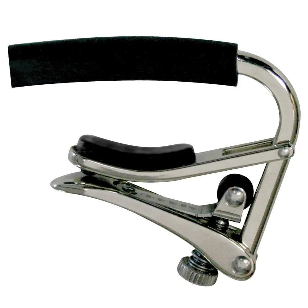 Shubb Electric Guitar Capo ~ Nickel - Richards Guitars Of Stratford Upon Avon